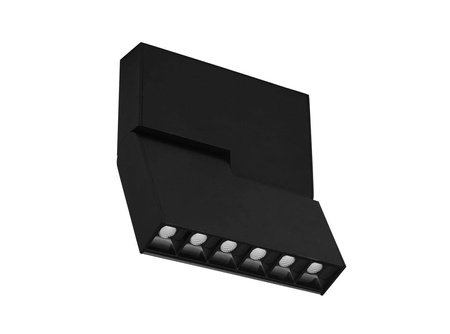Light Prestige lampa szynowa magnetyczna LED Reflektor Lunar 6x1W 390lm 3000K Magnetic czarna LP-561-MAG-BK