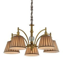 Candellux żyrandol / lampa wisząca Austin 5xE14 brązowa 35-13859