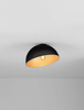 Luces Exclusivas lampa sufitowa LED Ironcollo Ø 29 cm E27 1x12W IP20 czarno/złota LE44909