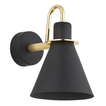 Argon kinkiet Beverly E27 czarno/mosiężny 4708