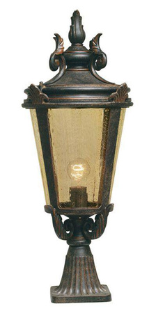 Elstead lampa stojąca zewnętrzna Baltimore E27 brązowa 68cm IP44 BT3-L