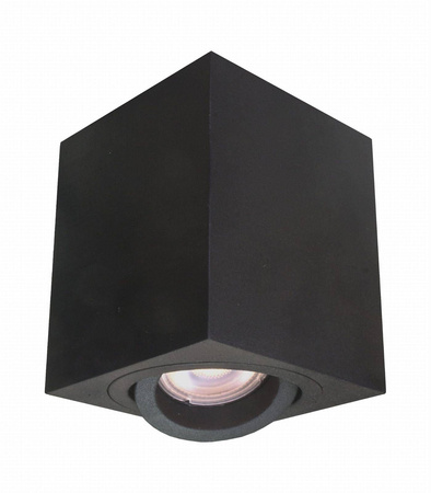 Light Prestige plafon techniczny Lyon 1 GU10 czarny LP-5881/1SM BK