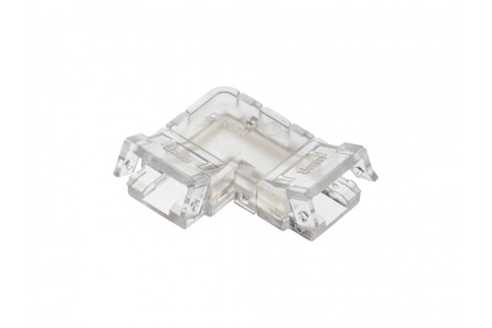 GTV złączka kątowa do taśm LED COB 8 mm przezroczysta LD-ZTKT8-COB