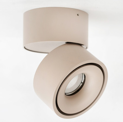 Mistic Lighting plafon techniczny LED Broken 9W 960lm 3000K 48° DIM (ściemnialny) taupe MSTC-05411018