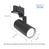 Spectrum lampa szynowa (reflektorek) Madara Mini II GU10 czarna SLIP003007