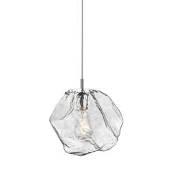 Zuma Line lampa wisząca Rock E27 chrom P0488-01A-F4AC