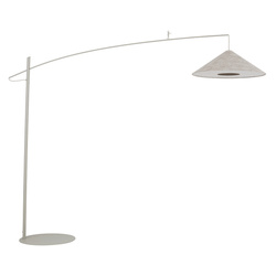 Nowodvorski lampa stojąca Poise A E27 1x25W wys. 240 cm szara 11686