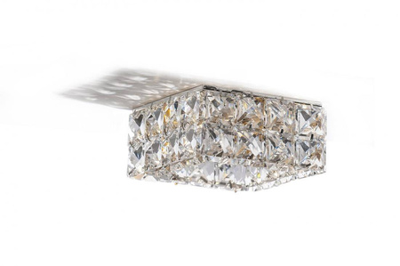 Azzardo plafon Ester S 2 GU10 czarno/kryształowa AZ4414