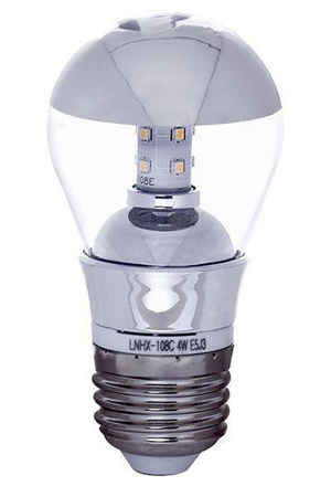 King Home żarówka LED Mirror E27 4W srebrna Zar.mirror