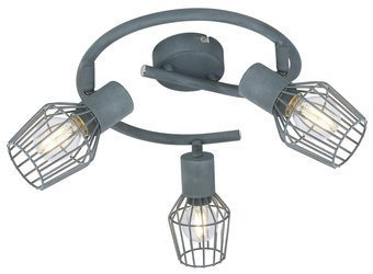 Candellux plafon (reflektorki) Viking 3xE14 szary 98-68040