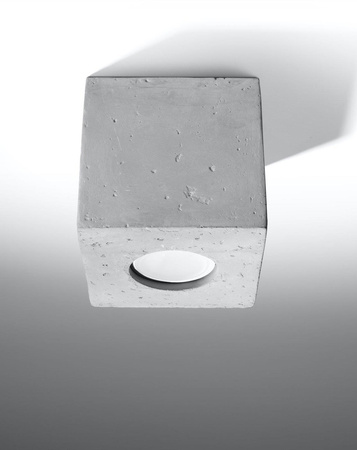 Sollux plafon Quad GU10 betonowy SL.0489