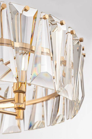 Maytoni żyrandol / lampa wisząca Puntes 4xE14 złota MOD043PL-04G