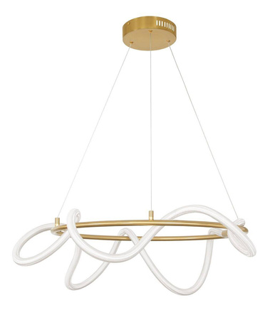 Luces Exclusivas lampa wisząca LED Dean 34W 2271lm 3000K złota LE41386
