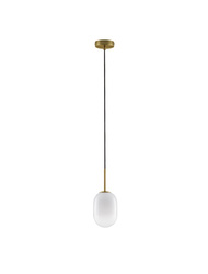 Luces Exclusivas lampa wisząca LED Acuyo Ø 12 cm G9 1x5W IP20 złota LE43357