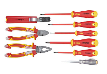 Felo zestaw 9 narzędzi Ergonic VDE + kieszeń na pas FL41399504