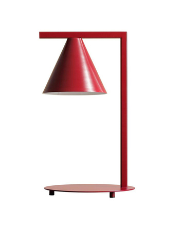 Aldex lampka biurkowa From E14 czerwona 1108B15