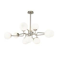 Maytoni żyrandol / lampa wisząca Erich 12xE14 nikiel MOD221-PL-12-N