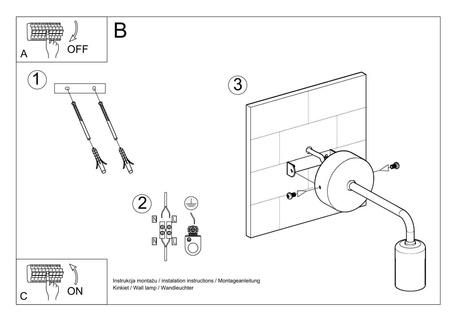 Sollux kinkiet Duomo E27 czarny SL.0306
