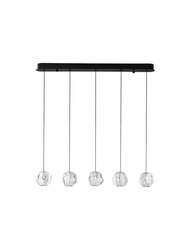 Luces Exclusivas lampa wisząca LED Chepen ściemnialna 25W 1341lm 3000K IP20 czarna LE44644