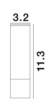 Luces Exclusivas lampa sufitowa LED Acatlan Ø 3,2 cm 5W 335lm 3000K IP20 biała LE61648