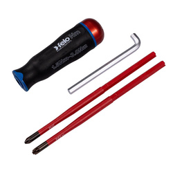 Felo wkrętak dynamometryczny 1,5-3,0 Nm + 2 izolowane klingi VDE Z2 + PH2 FL10720326