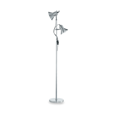 Ideal Lux lampa podłogowa Polly 2xE27 chrom 154cm 061122