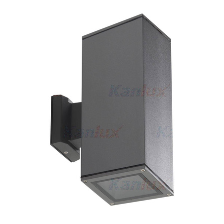 Kanlux kinkiet zewnętrzny Lart 2xE27 antracytowy IP54 29833