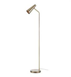 Markslojd lampa podłogowa Peak E14 mosiężna 138cm 107901