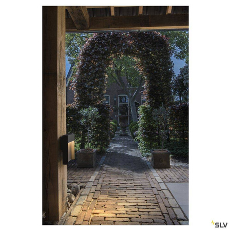 SLV kinkiet zewnętrzny LED Flat 14W 460lm 3000/4000K antracytowy IP65 1002952