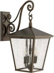 Elstead kinkiet zewnętrzny Trellis 4xE14 brązowy IP44 HK-TRELLIS2-L