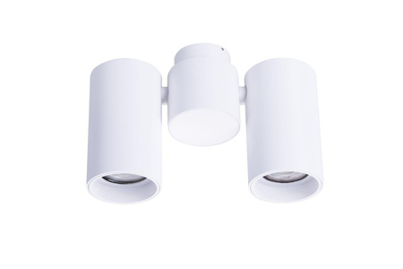 Azzardo plafon techniczny Makalu 2 2xGU10 biały AZ4213