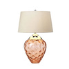 Quintiesse lampka biurkowa Samara 2xE27 + GU10 szaro/pomarańczowy Ø45,7cm QN-SAMARA-TL-SLM
