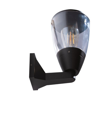 Azzardo kinkiet zewnętrzny Rasmus Wall E27 czarny IP65 AZ4482