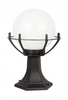 Su-ma lampa stojąca zewnętrzna Kule z koszykiem 200 E27 czarna/patyna 39cm IP43 K 4011/1/KPO OP