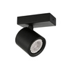 Italux kinkiet (reflektorek) Karlota GU10 czarny SPL-31959-1B-BK