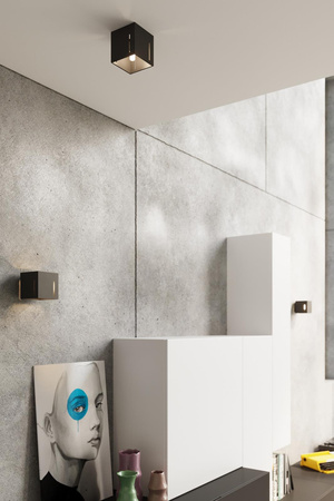 Sollux plafon techniczny Pixar G9 czarny SL.0400