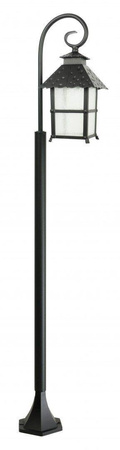 Su-ma lampa stojąca zewnętrzna Cadiz E27 czarna/patyna 146cm IP43 K 5002/1/Z