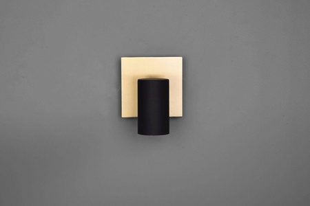 Trio kinkiet (reflektorek) Marley GU10 czarno/złoty 802400180