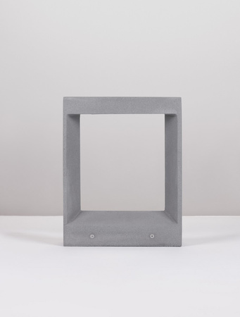 Luces Exclusivas lampa stojąca zewnętrzna LED Abundio 8W 380lm 3000K IP65 wys. 35 cm szara LE73573