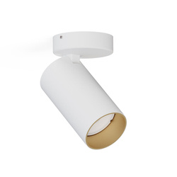 Nowodvorski kinkiet (reflektorek) Mono GU10 biało/złoty 7771