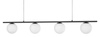 Luces Exclusivas lampa wisząca LED Ubeda 4x(8W 515lm 3200K) 32W 2060lm czarno/biała LE41806