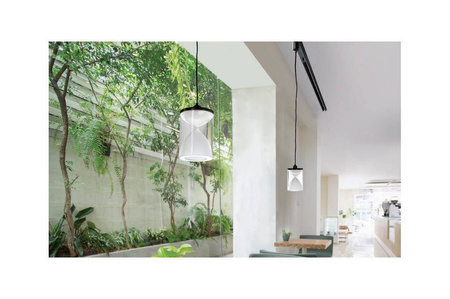 Azzardo lampa szynowa wisząca LED Maya 3W 250lm 3000K czarno/biała AZ4629