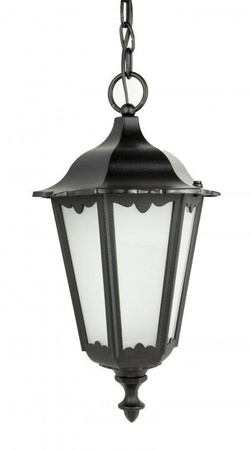 Su-ma lampa wisząca zewnętrzna Retro Classic E27 czarna/patyna IP43 K 1018/1/D