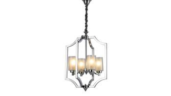 Lumina Deco żyrandol / lampa wisząca Vigatto W4 4xE27 chrom LDP 1224-4 (CHR)