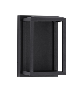 Luces Exclusivas kinkiet zewnętrzny LED Orvenza 14W 383lm 3000K IP65 czarny LE75189