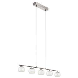 Eglo lampa wisząca LED Ascolese 5x(3,3W 340lm 3000K) 16,5W 1700lm nikiel 94319