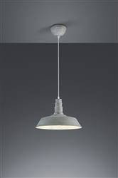 RL lampa wisząca Will E27 szara R30421078