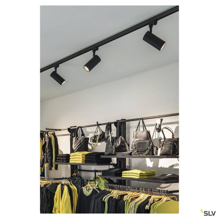 SLV lampa szynowa (reflektorek) LED Numinos L 20,1W 2190lm 3000K 60° ściemnialna Phase czarna 1004180