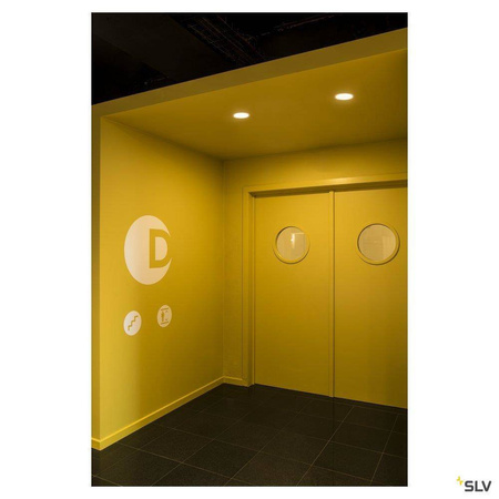 SLV oczko ścienne schodowe LED Akalo 9W 880lm 3000/4200/5700K białe 1001264