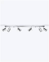 Sollux plafon (reflektorki) Ring 6L 6xGU10 chrom SL.0732